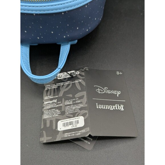 Loungefly Disney Pinocchio Blue Fairy When You Wish Upon A Star Backpack New main image 9
